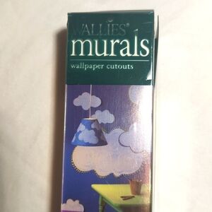 Wallies Cloud Pre-Pasted wallpaper cutouts